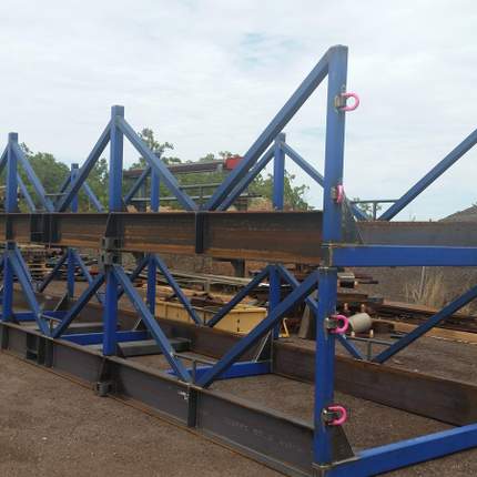 Fabrication of Pipe Transport Frames